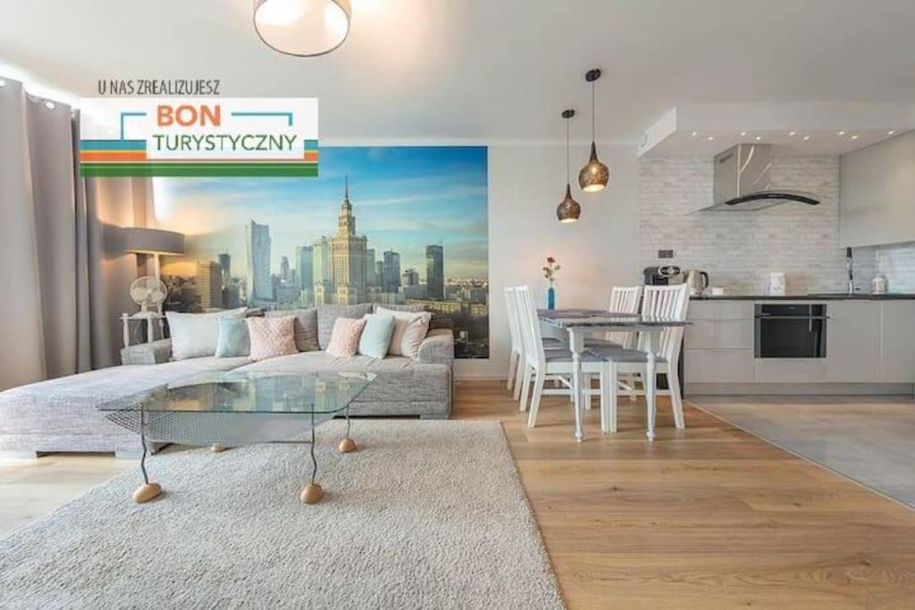 City Center-Comfortable And Stylish Apartment- P2 Warschau Exterior foto