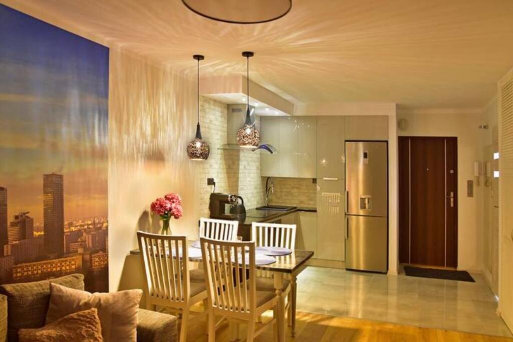 City Center-Comfortable And Stylish Apartment- P2 Warschau Exterior foto