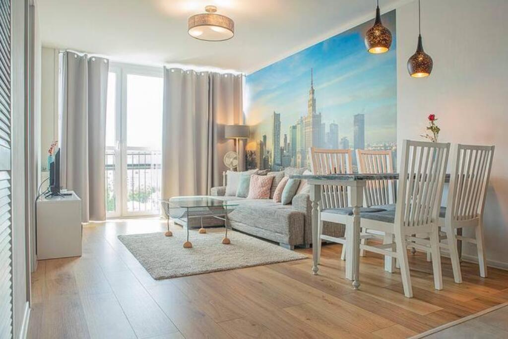 City Center-Comfortable And Stylish Apartment- P2 Warschau Exterior foto